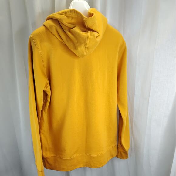 Life is Good Mustard Unisex Hoodie with Mountain Logo, M - Picture 8 of 8
